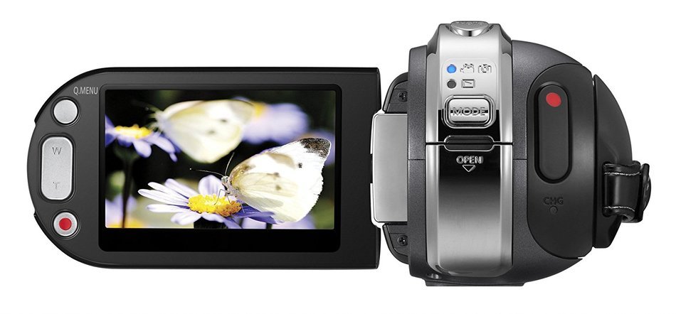 Samsung HMX-H104 HD SSD Flash Memory Camcorder with 16 GB Memory and 10x Optical Zoom N3