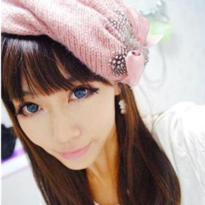 Spritech(TM) Women's Fascinator Headband Bowknot Feather Hard Yarn Hats LightGray N5