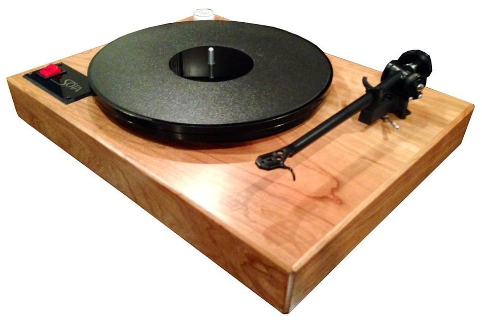 SOTA COMET Turntable with REGA S-303 tonearm-Genuine Cherry finish-Made in USA! N2