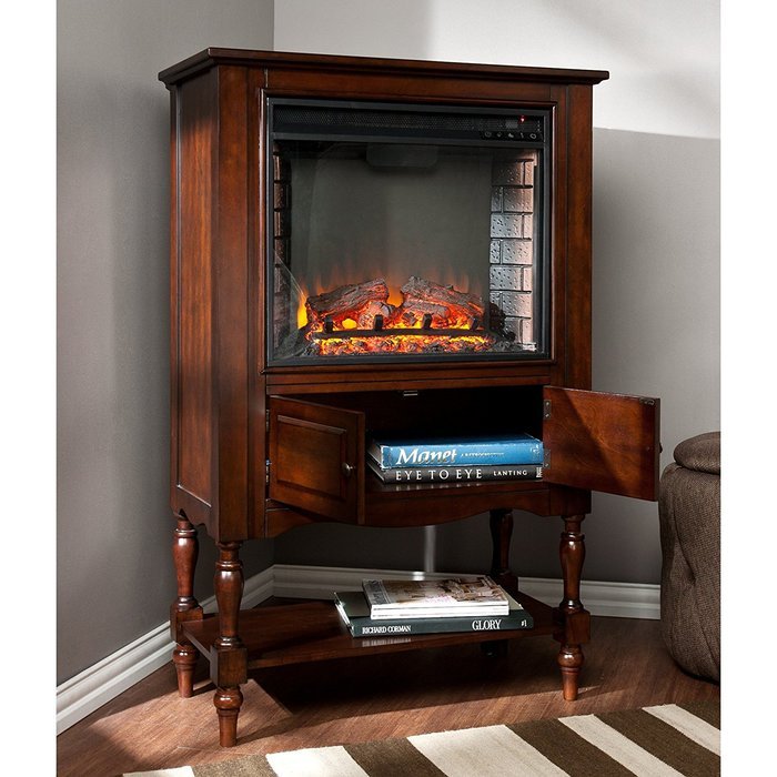 Providence Fireplace Tower - Mahogany N15