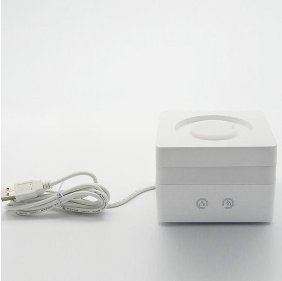 DZT1968 White Essential Oil Diffusers Aroma Ultrasonic Cool Mist Humidifiers N5