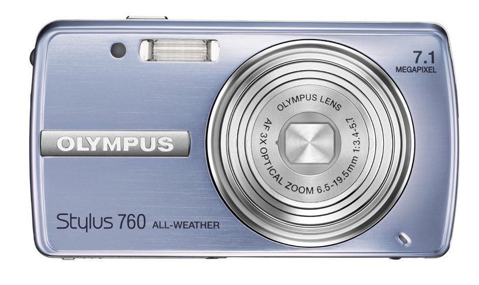 Olympus Stylus 760 7.1MP Digital Camera with Dual Image Stabilized 3x Optical Zoom (Pink) N5