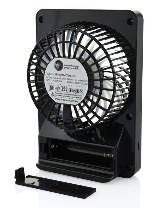 Momoday&reg; Electric Personal Fan Mini Air Conditioner Portable fan Rechargeable Fan 3 Speeds Desktop Summer Cooler... N8