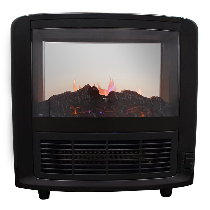 Bestmart INC 1500w Black Mechanical Version Wire Heating Portable Fireplace N5