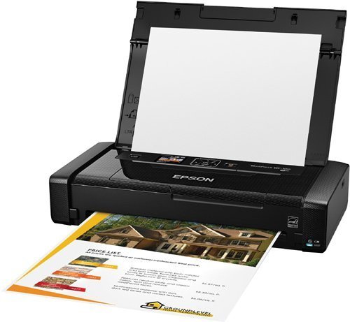 Epson WorkForce WF-100 Wireless Color Mobile Printer Refurbished free ...