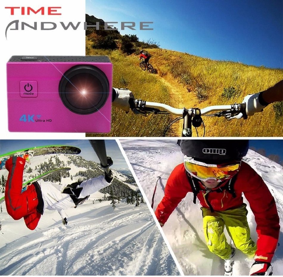 MARVUE MA50 4K Action Sports Camera Waterproof Camcorder WIFI FULL HD 1080P 60fps 16MP Underwater Digital Video...