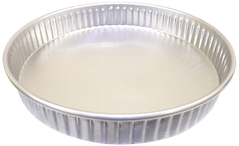 Allied Metal CPF5X2 Hard Aluminum Fluted Cake Pan, Straight Sided, 5 by 2-Inch