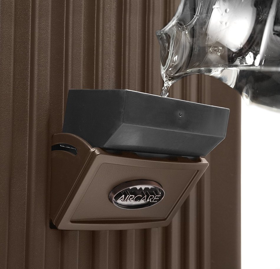 AIRCARE EP9 500 Digital Whole-House Pedestal-Style Evaporative Humidifier, Nutmeg N2