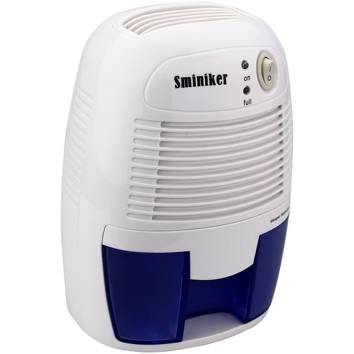 Sminiker Small Bathroom Dehumidifier ,Peltier Technology Electric Portable Compact Dehumidifier 17Oz water tank... N5