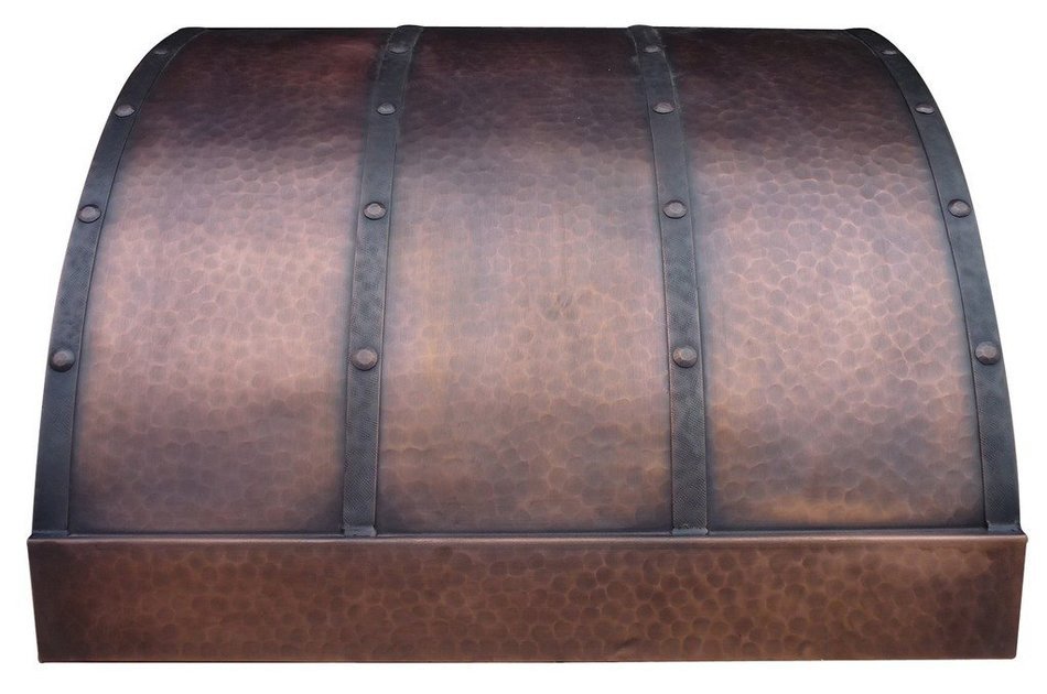 Copper Best H4 302118L Under Cabinet Range Hood Made of 16 Gauge Pure Copper 30 inces N3