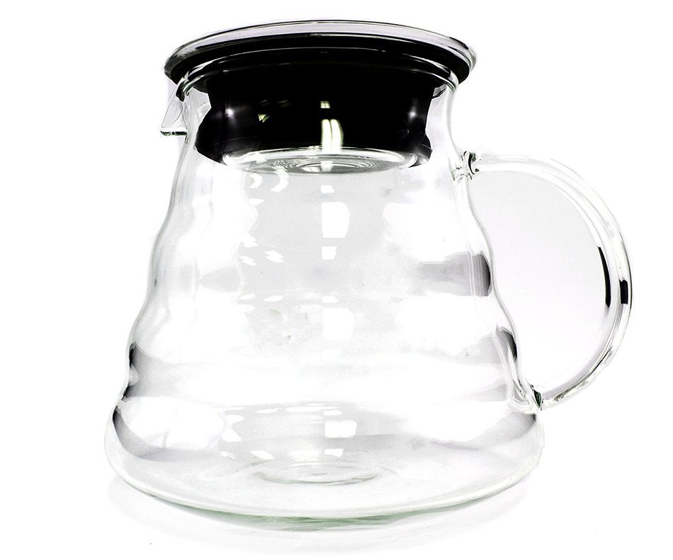 800ml glass pour over coffee carafe, high quality 800ml pour over glass carafe N2