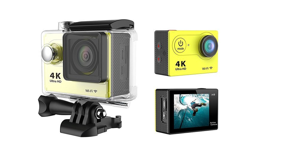 Daretang(tm) H9 2.0 Inch 170 Degree 6g Ultra-wide Angle Lens 4k Ultra-hd 30-meter Waterproof Wi-fi Sports Diving... N3
