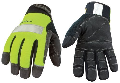 Youngstown Glove 08-3083-10-XL Safety Lime Glove Lined with Kevlar X-Large by Youngstown Glove