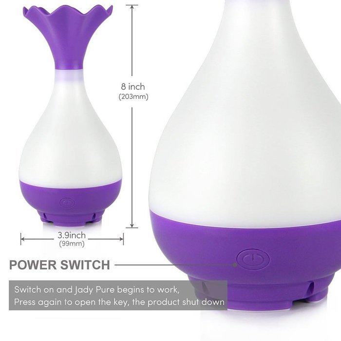 CNUALV Aromatherapy Essential Oil Diffuser Aroma Humidifier Air Purifier Cool Misting Spraying Bottle Humidifier... N7
