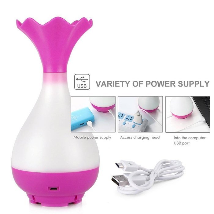 CNUALV Aromatherapy Essential Oil Diffuser Aroma Humidifier Air Purifier Cool Misting Spraying Bottle Humidifier... N19