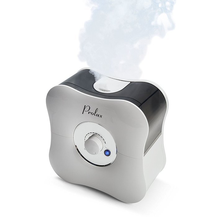 Prolux Steam Vapor Steamer Healthy Mist Ultrasonic Humidifier, It Quietly Runs In Background Using Only Water. N2