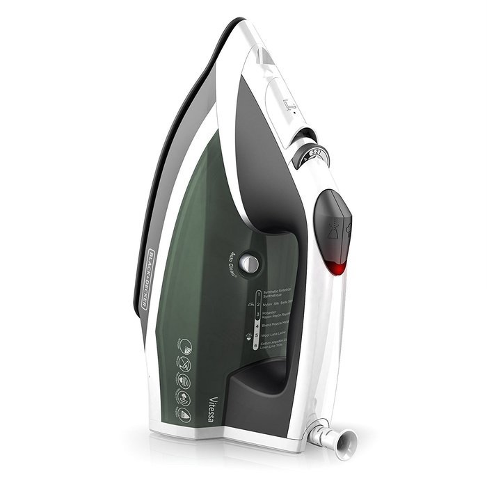 BLACK+DECKER IR2050 Vitessa Advanced Steam Iron with Stainless Steel Dual Position Cord N5