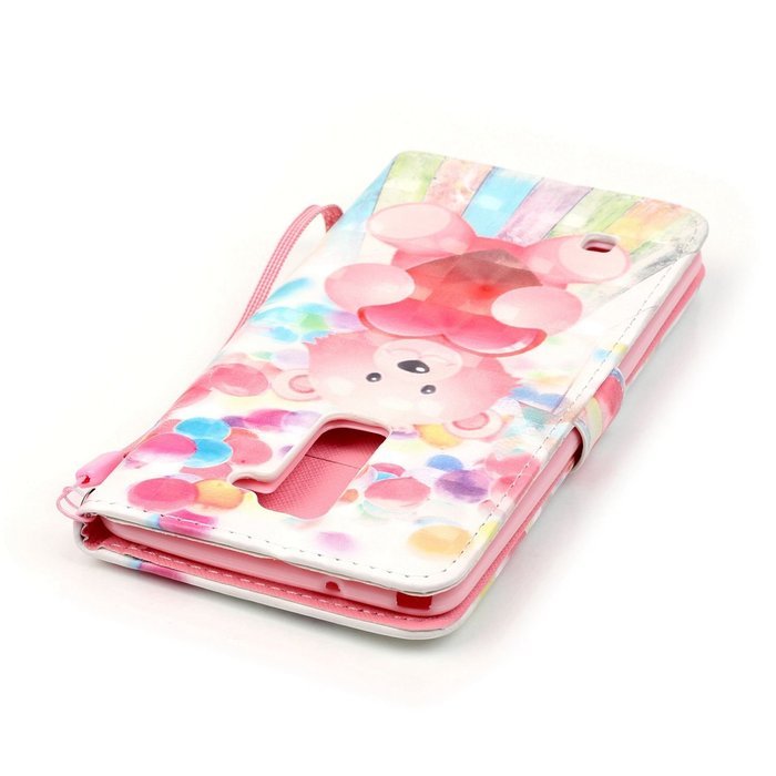 LG G Stylo 2 Case,LG G Stylus 2 Case,Yaheeda [3D Colored Drawing] [Flip Fit] Premium PU Leather Card-Slots Cash-Slots... N63