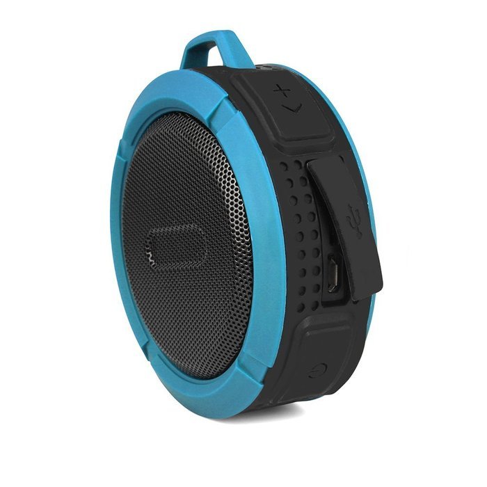 BSWHW Wireless Outdoor Portable Bluetooth & Shower Speaker with Bass,Stereo,Super Waterproof Dustproof Shockproof... N10