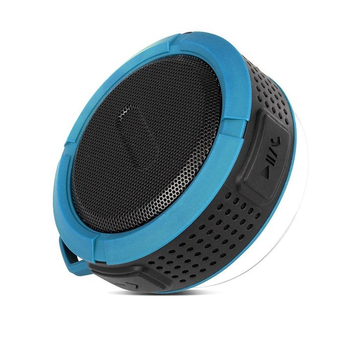 BSWHW Wireless Outdoor Portable Bluetooth & Shower Speaker with Bass,Stereo,Super Waterproof Dustproof Shockproof... N11