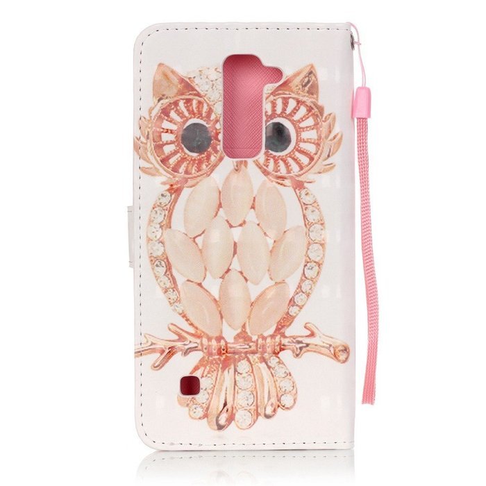 LG G Stylo 2 Case,LG G Stylus 2 Case,Yaheeda [3D Colored Drawing] [Flip Fit] Premium PU Leather Card-Slots Cash-Slots... N65