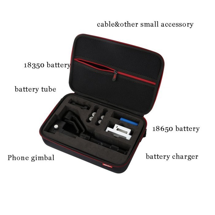 iflight Storage Travel Bag Portable Case for Zhiyun Z1 Evolution Z1 Pro Feiyu Tech G4 3-axis Brushless Gimbal...