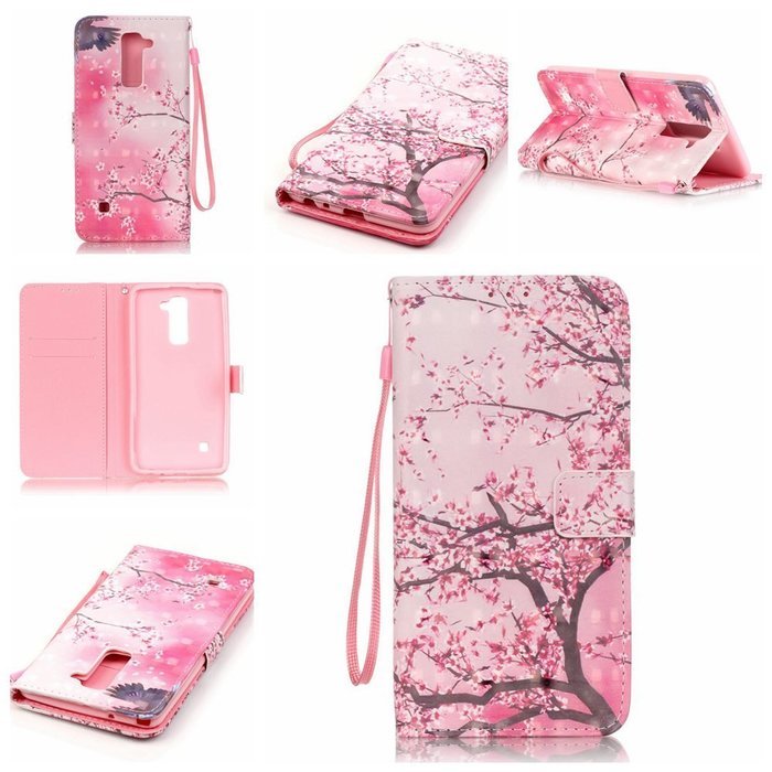 LG G Stylo 2 Case,LG G Stylus 2 Case,Yaheeda [3D Colored Drawing] [Flip Fit] Premium PU Leather Card-Slots Cash-Slots... N67