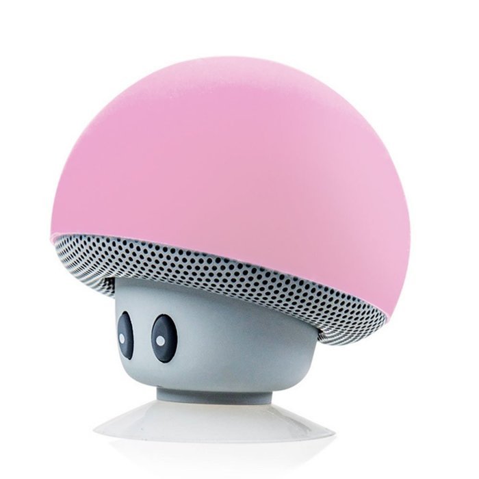 Portable Wireless Super Cute Mini Mushroom Bluetooth Speakers - Built-in Mic - Auto and Hands-free Calling with...