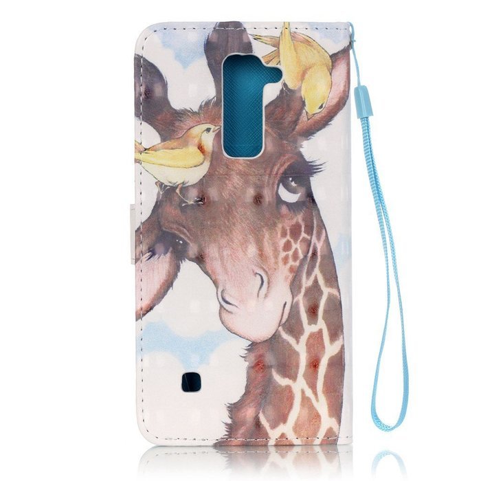 LG G Stylo 2 Case,LG G Stylus 2 Case,Yaheeda [3D Colored Drawing] [Flip Fit] Premium PU Leather Card-Slots Cash-Slots... N72