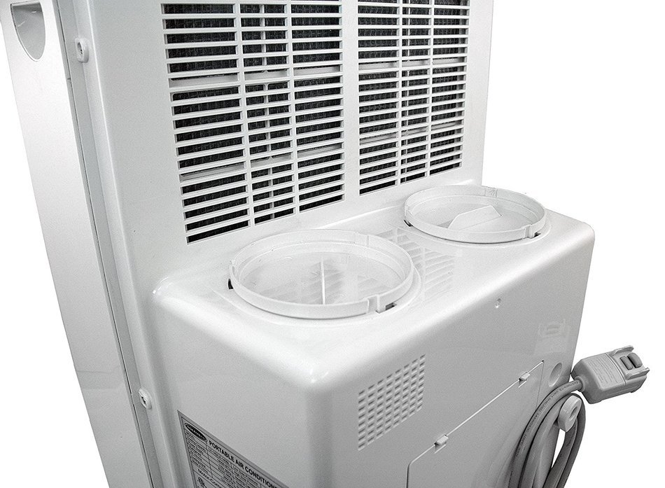 Soleus Air LX-140, 14,000 BTU Evaporative Portable Air Conditioner, 14,200 BTU Heater, Dehumidifier and Fan N9