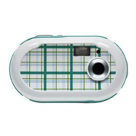 SNAP Digital Camera 1.3 MP Green Plaid
