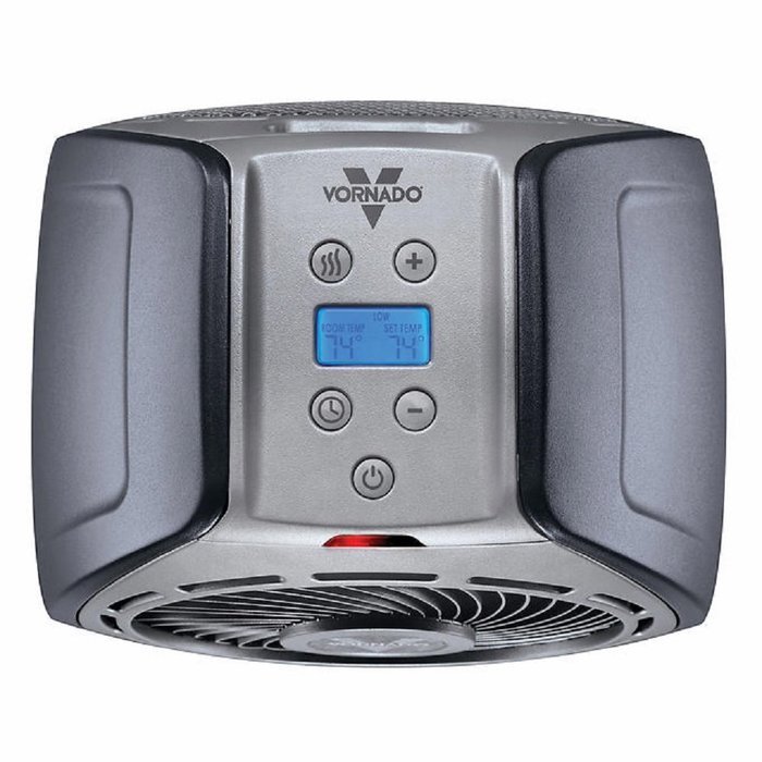 NEW!! "Cool-to-the-Touch" & "Fire-Resistant" Steel Housing TouchStone Whole Room Vortex Heater with Timer & Remote... N2