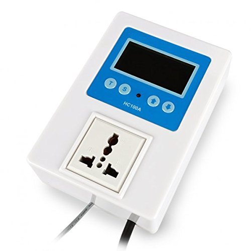 Funny DIY Expert iMatic HC100A Digital Humidity Controller humidistat AC110V-240V, 1 Relay with Sensor, LCD Colour... N6