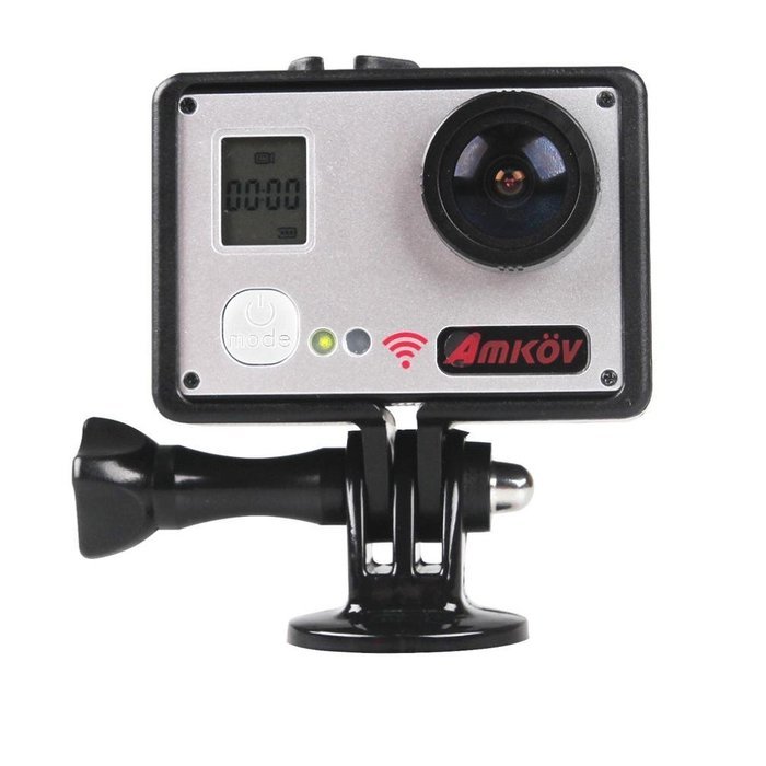 Sport Camera, TONSEE Amkov AMK7000S 1080P HD 60fps WiFi Action Camera with Sunplus 6350 Chipset - Sliver N2