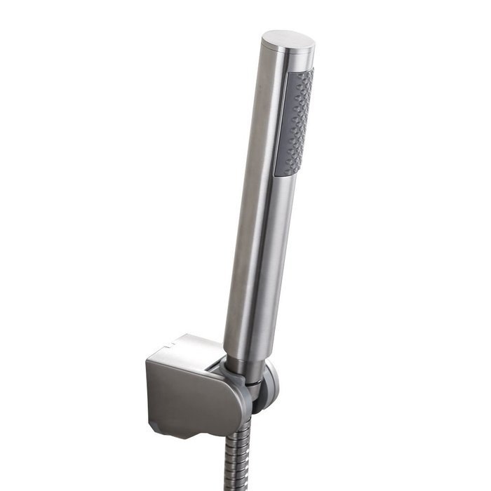 ZhenDe Wall-Mount Durable Bathroom 4-Function ABS High Pressure Hand Shower Head Rainfall Rainshower Massage Shower... N12