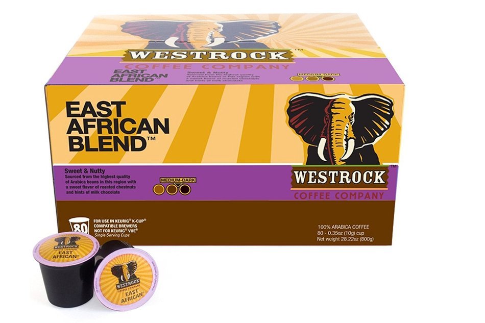 Westrock Coffee Company East African Blend 12 ct Single Serve Cups N4