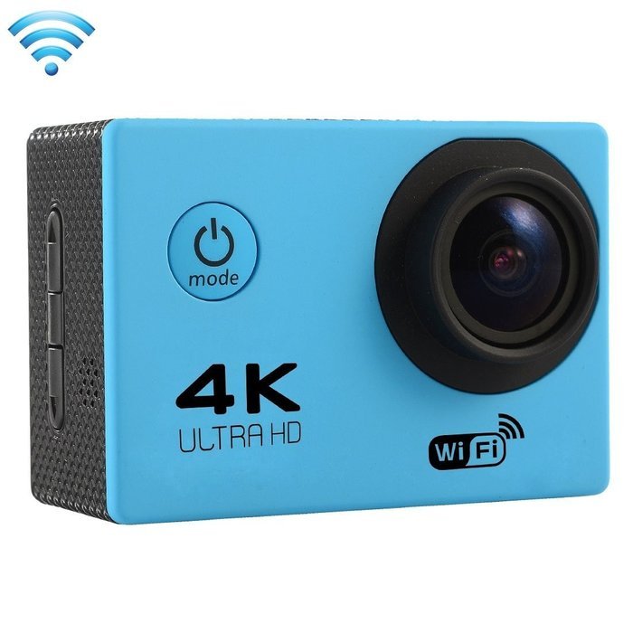 PULUZ F60 2.0 inch Screen 4K 170 Degrees Wide Angle WiFi Sport Action Camera Camcorder with Waterproof Housing...
