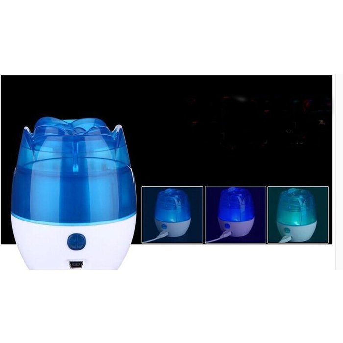 LOHOME (TM) Newest Fashion Hot Sale Rose Air Mist Purifier USB Portable Mini Ultrasonic Humidifier Air Freshener... N13
