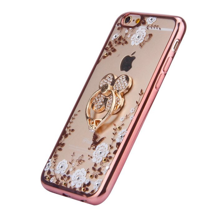iPhone 6S Case,iPhone 6 Case, PHEZEN iPhone 6S TPU Case Luxury Bling Diamond Crystal Clear Soft TPU Silicone Back... N29