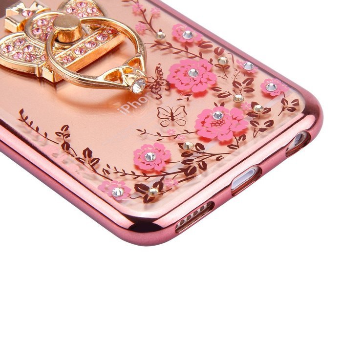 iPhone 6S Case,iPhone 6 Case, PHEZEN iPhone 6S TPU Case Luxury Bling Diamond Crystal Clear Soft TPU Silicone Back... N31