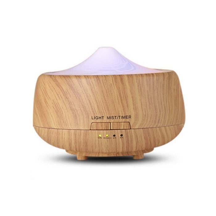 Antech Wood Grain Essential Oil Diffuser Whisper Quiet Cool Mist Humidifier - 250ml N7