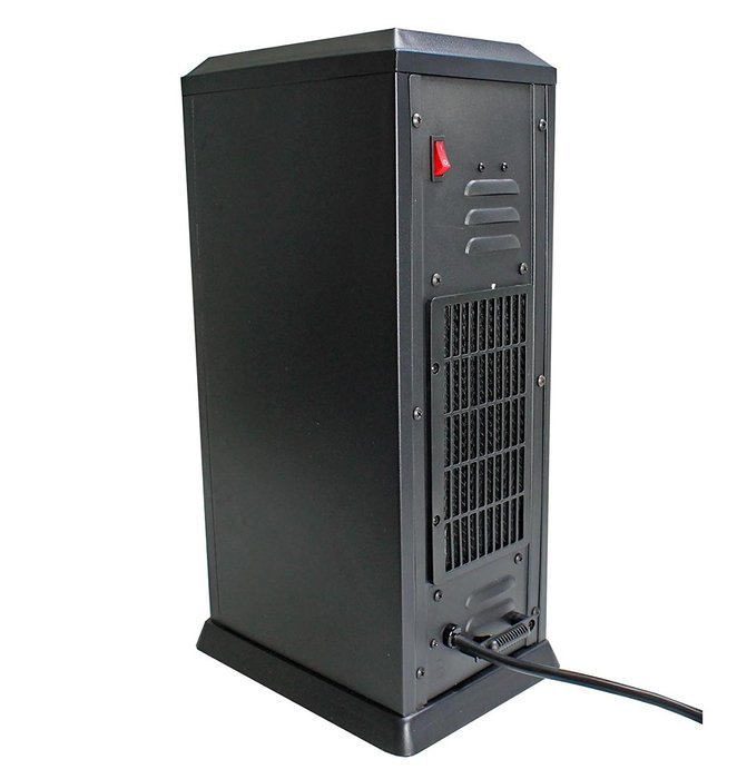 LifeSmart LifePro Portable 1500W Medium Room Infrared Quartz Tower Heater N6