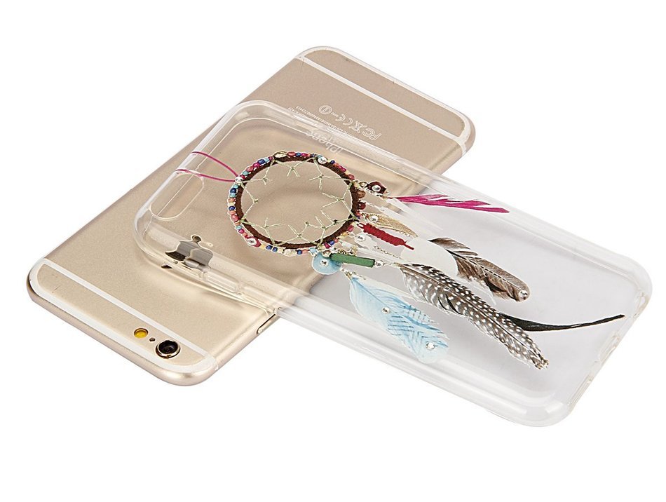 iPhone 6S Case,iPhone 6 Case, PHEZEN iPhone 6S TPU Case Luxury Bling Diamond Crystal Clear Soft TPU Silicone Back... N34