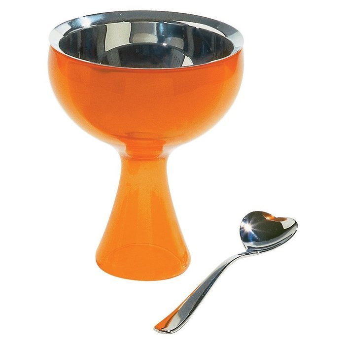 Alessi Big Love Bowl+Spoon, Blue N13