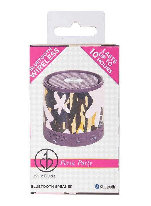 Chic Buds Porta Party Bluetooth Wireless Speaker - Donatella N27