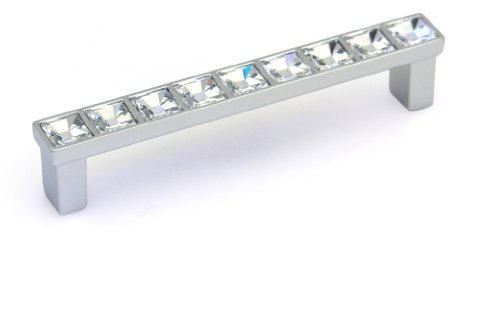 TOPEX HARDWARE M1865B.96CRLSWA TOPEX HARDWARE M1865B.96CRLSWA Pull Handle, 96mm, Swarovski Crystal/Bright Chrome...