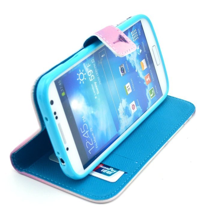 Galaxy S5 Case, Firefish Book-style Flip PU Leather Wallet [Kickstand] [Magnetic Closure] [Card Slots] [Scratch... N39