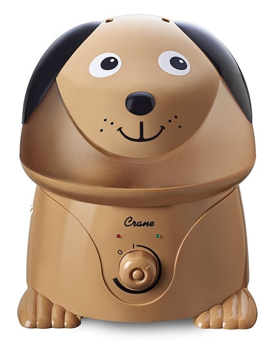 Crane Adorable Ultrasonic Cool Mist Humidifier with 2.1 Gallon Output per Day - Dog N2