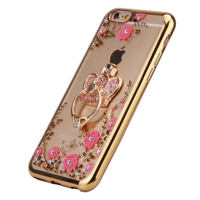 iPhone 6S Case,iPhone 6 Case, PHEZEN iPhone 6S TPU Case Luxury Bling Diamond Crystal Clear Soft TPU Silicone Back... N36