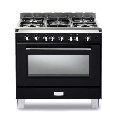 4.0 Ct. Ft. Duel Fuel Convection Range Finish: Matte Black